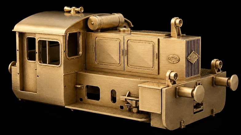 modellismo ferroviario microfusione ottone